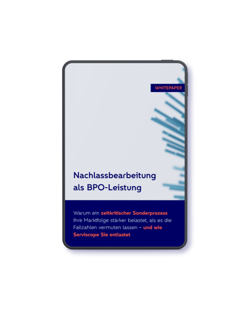 eBook Nachlassbearbeitung als BPO-Leistung
